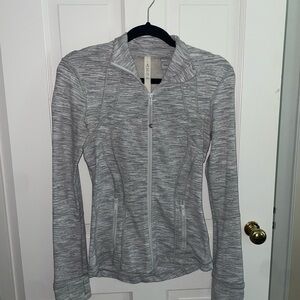 lululemon athletica Gray Zip-Up Hoodie